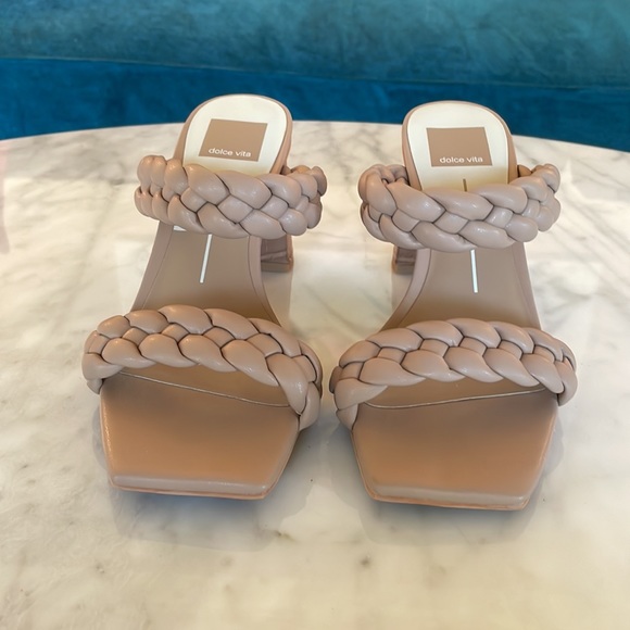 Dolce Vita Paily Braided Sandal in Cafe Stella Size 7.5 - Picture 1 of 7